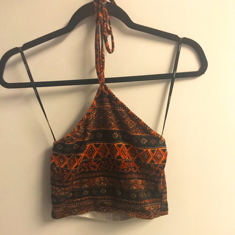 Halter crop top